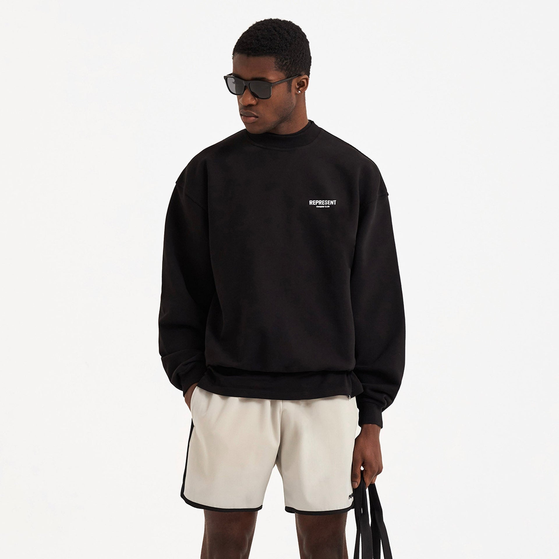 Represent Owners Club Sweater - Black