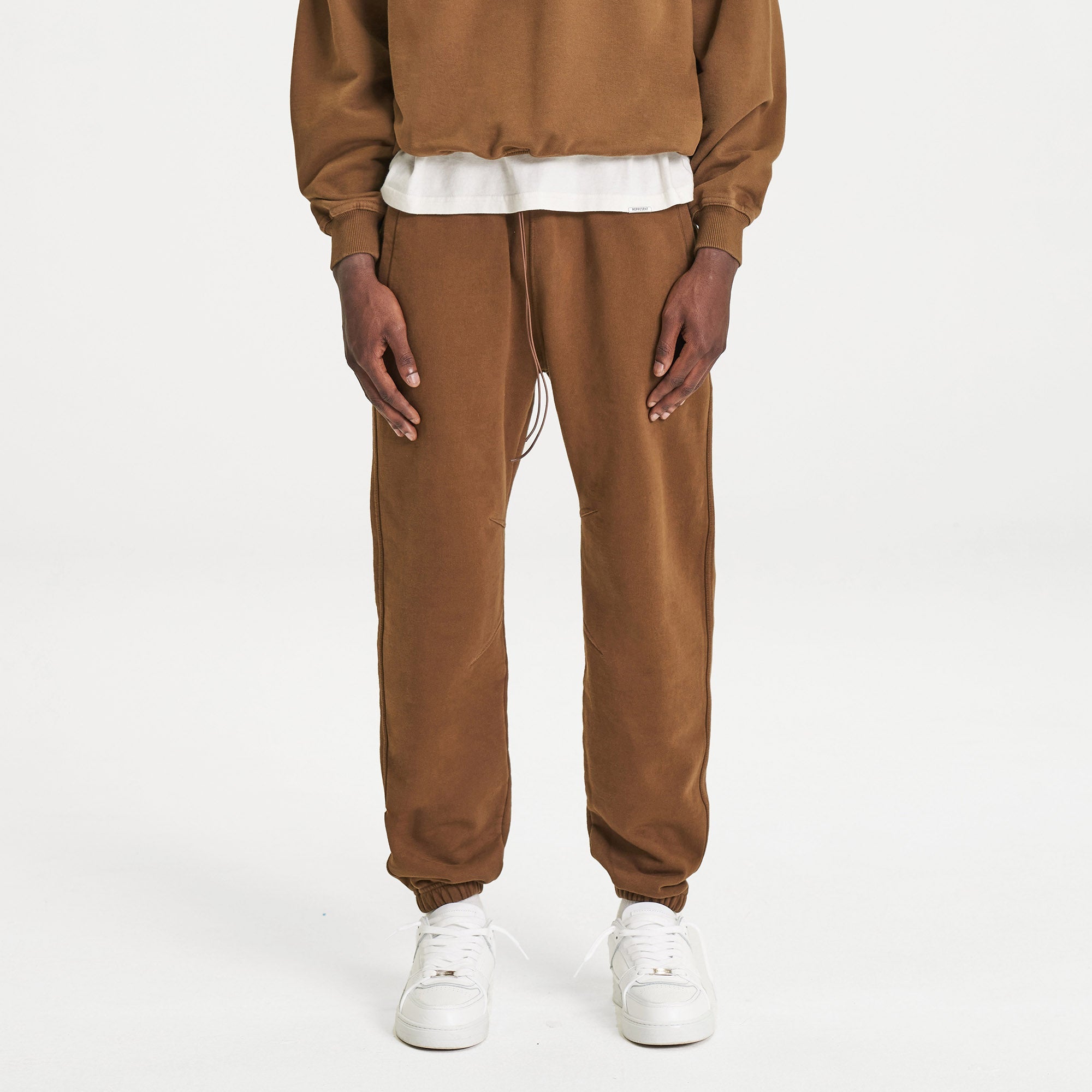 Blank Sweatpants - Mustang